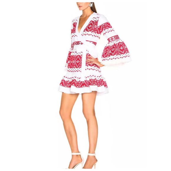 Embroidery Wrap Top The Heloise - Picture 2 of 7